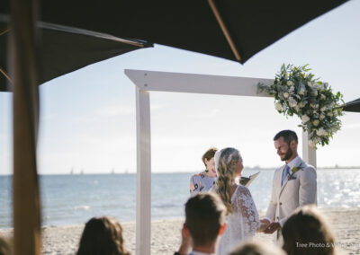 Wedding at The Sandbar Beach Cafe